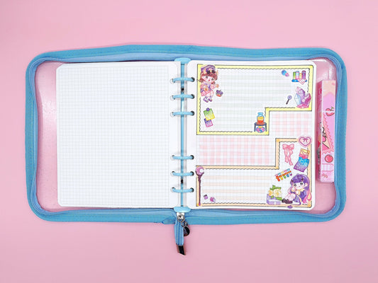 Use a Kawaii Sticker Page Book to Make a Cute Journal Page - The Kawaii Nest