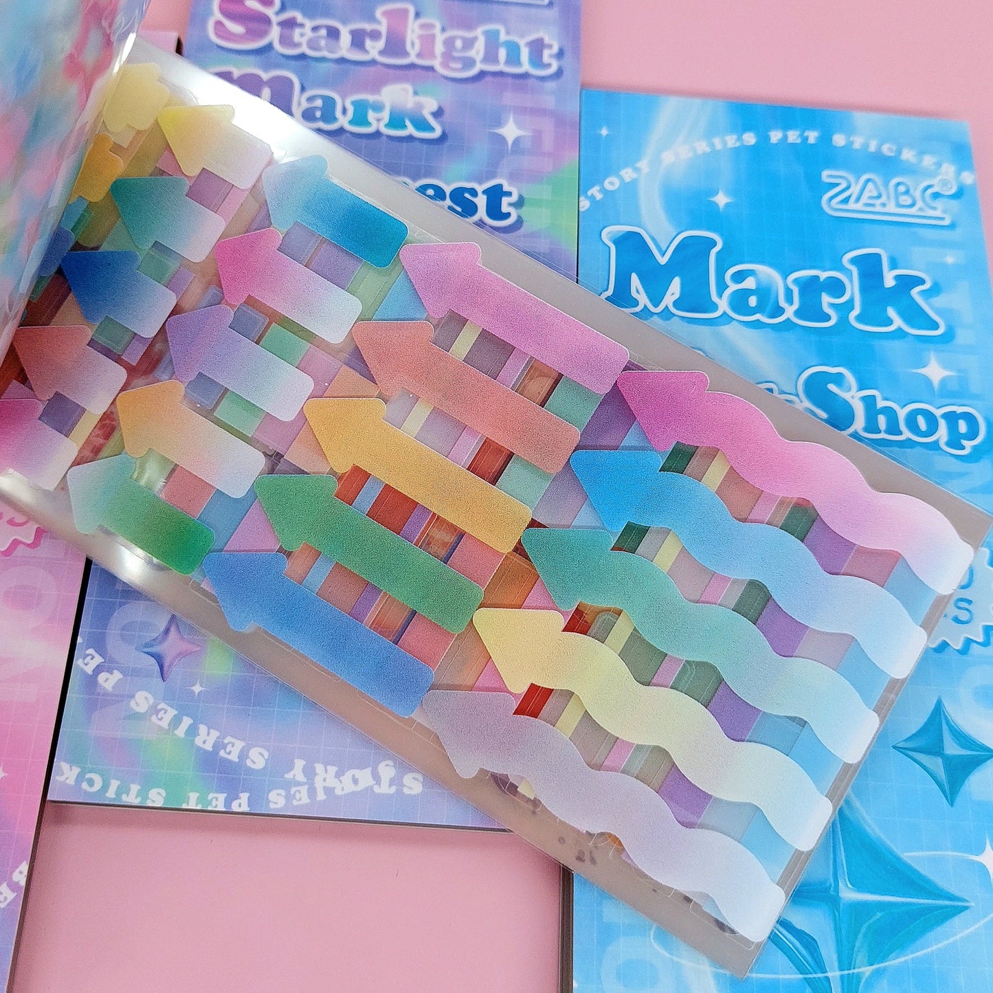 30 Pages of Planner Shapes Sticker Books - The Kawaii Nest