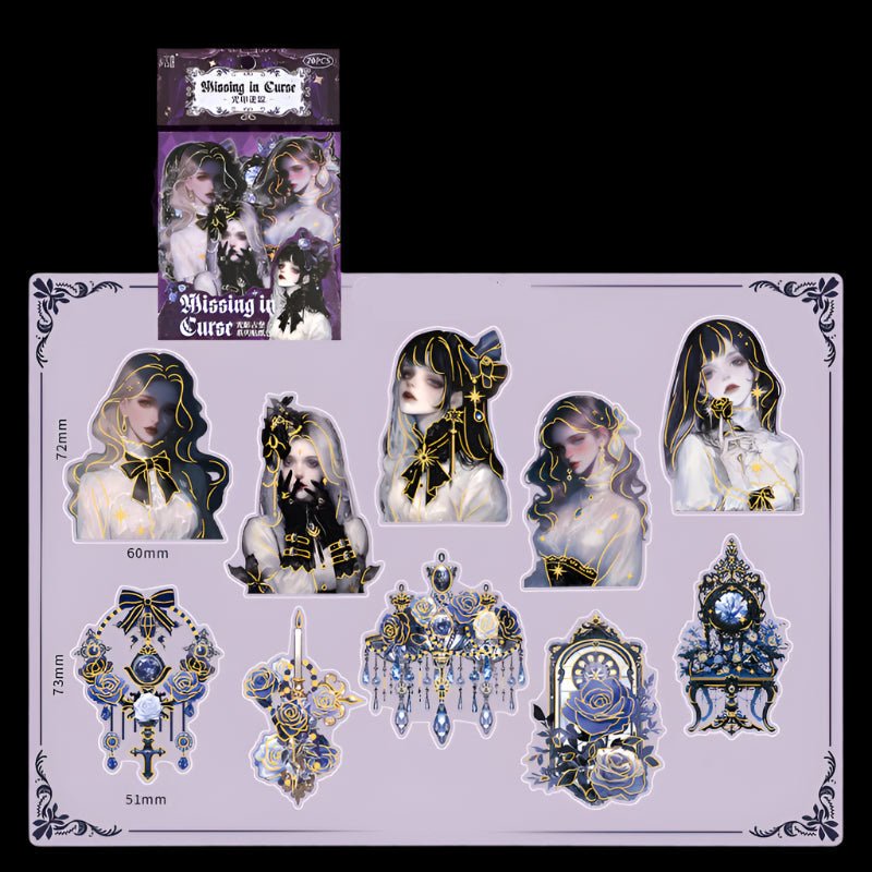 Castle Curse P.E.T. Sticker Packs - The Kawaii Nest