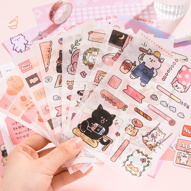 Cute Cat Journal Gift Set - The Kawaii Nestjournals