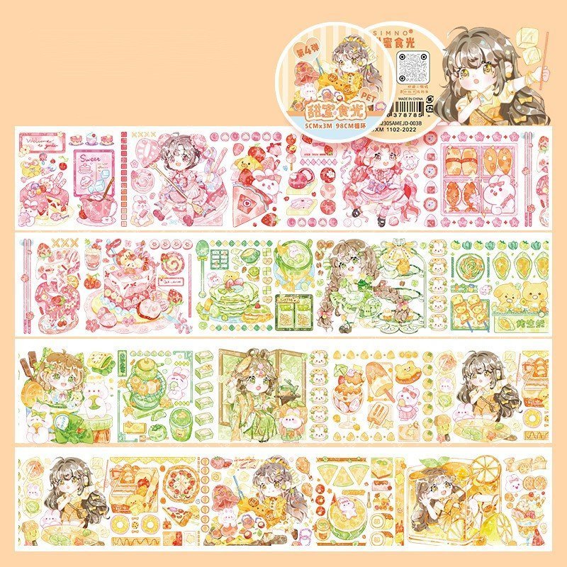 Cute P.E.T. Sticker Rolls ~ Emile - The Kawaii Nest