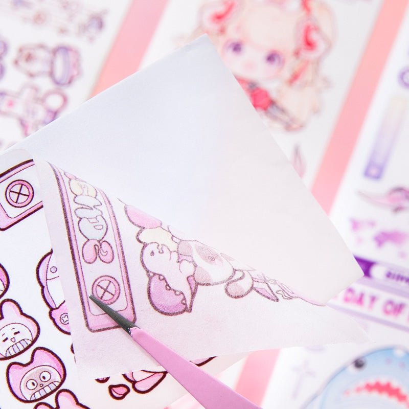 Cyberpunk World Washi Tape Rolls - The Kawaii Nest