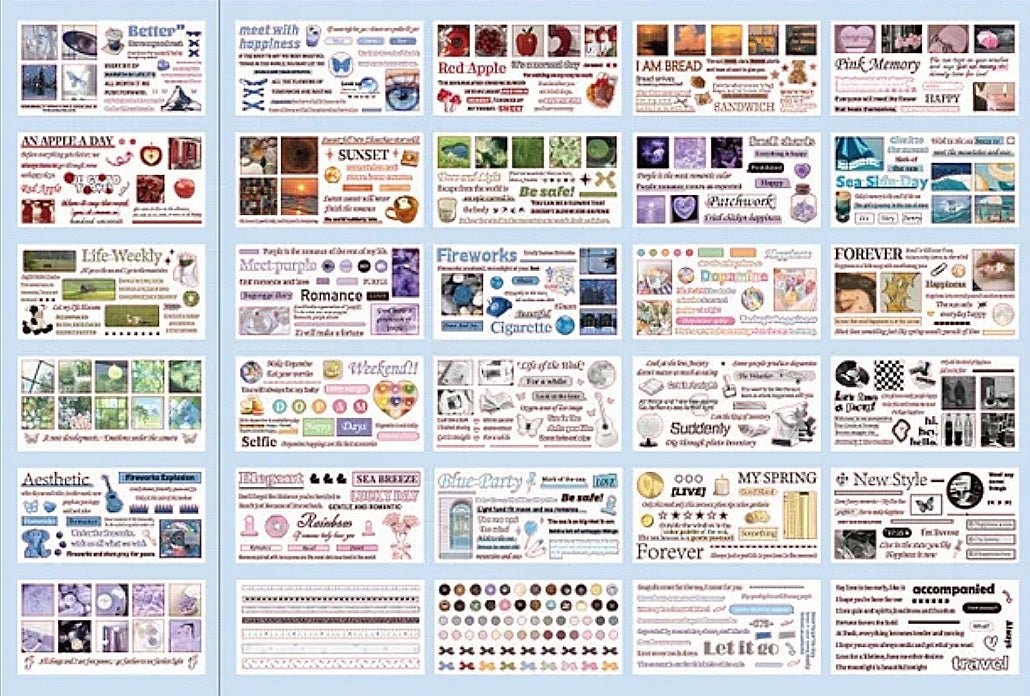 Daydream Valley Sticker Books - The Kawaii Nest