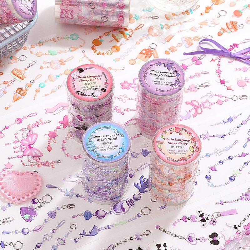 Deco Chain P.E.T. Tape Rolls - The Kawaii Nest