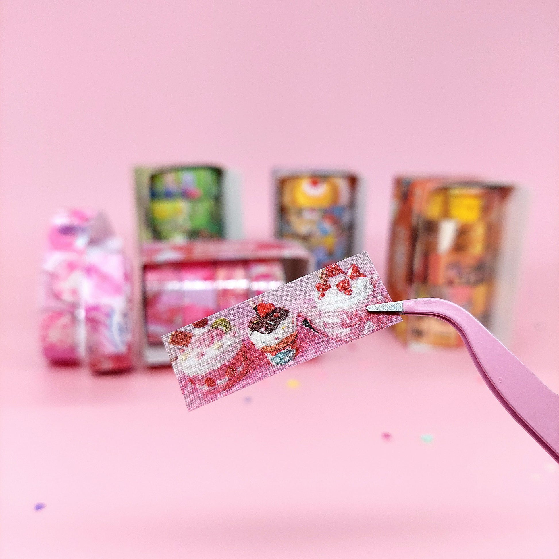 Glitter Sand Sticker Tapes - The Kawaii Nest