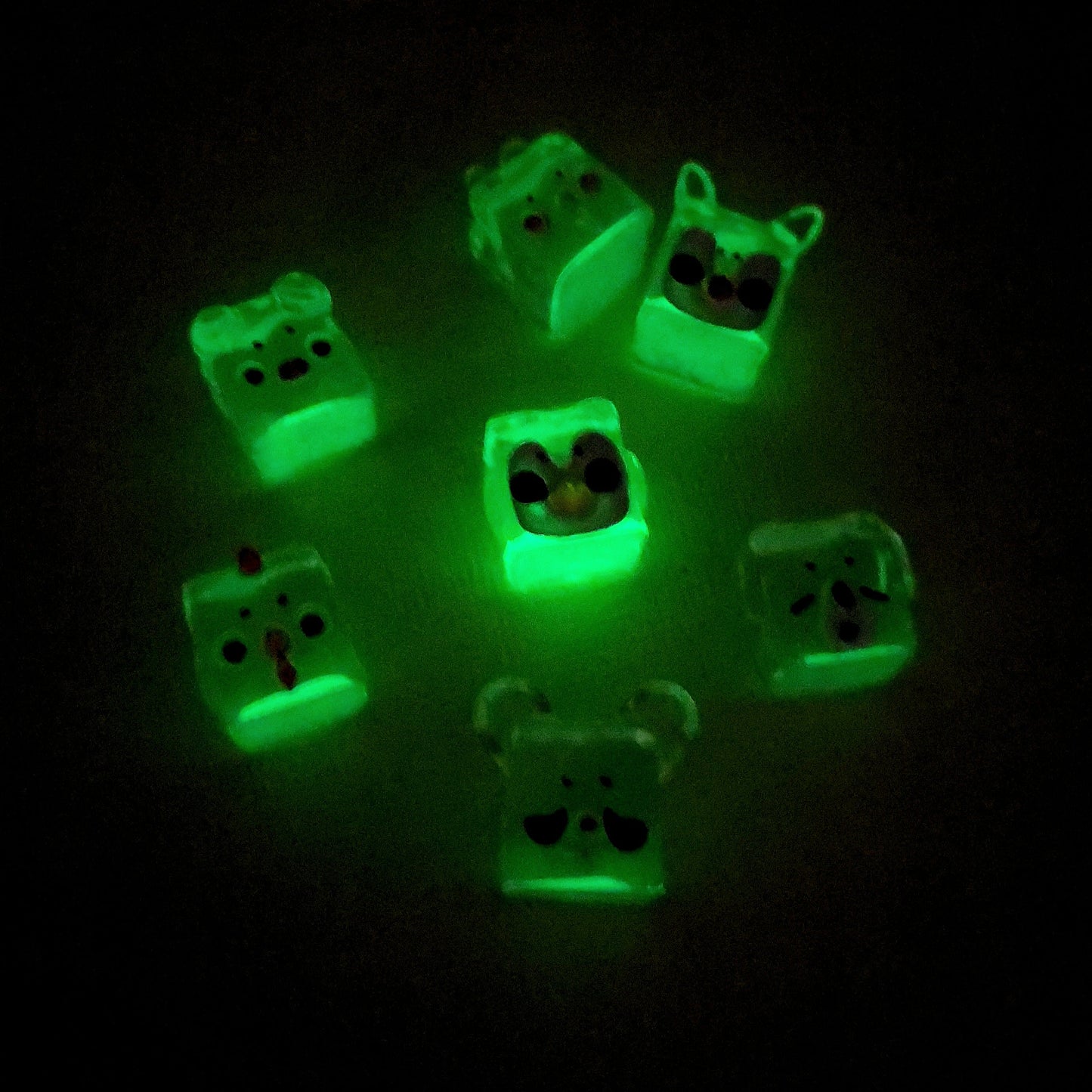 Glow - In - The - Dark Animal Ice Cubes - The Kawaii Nestcharms