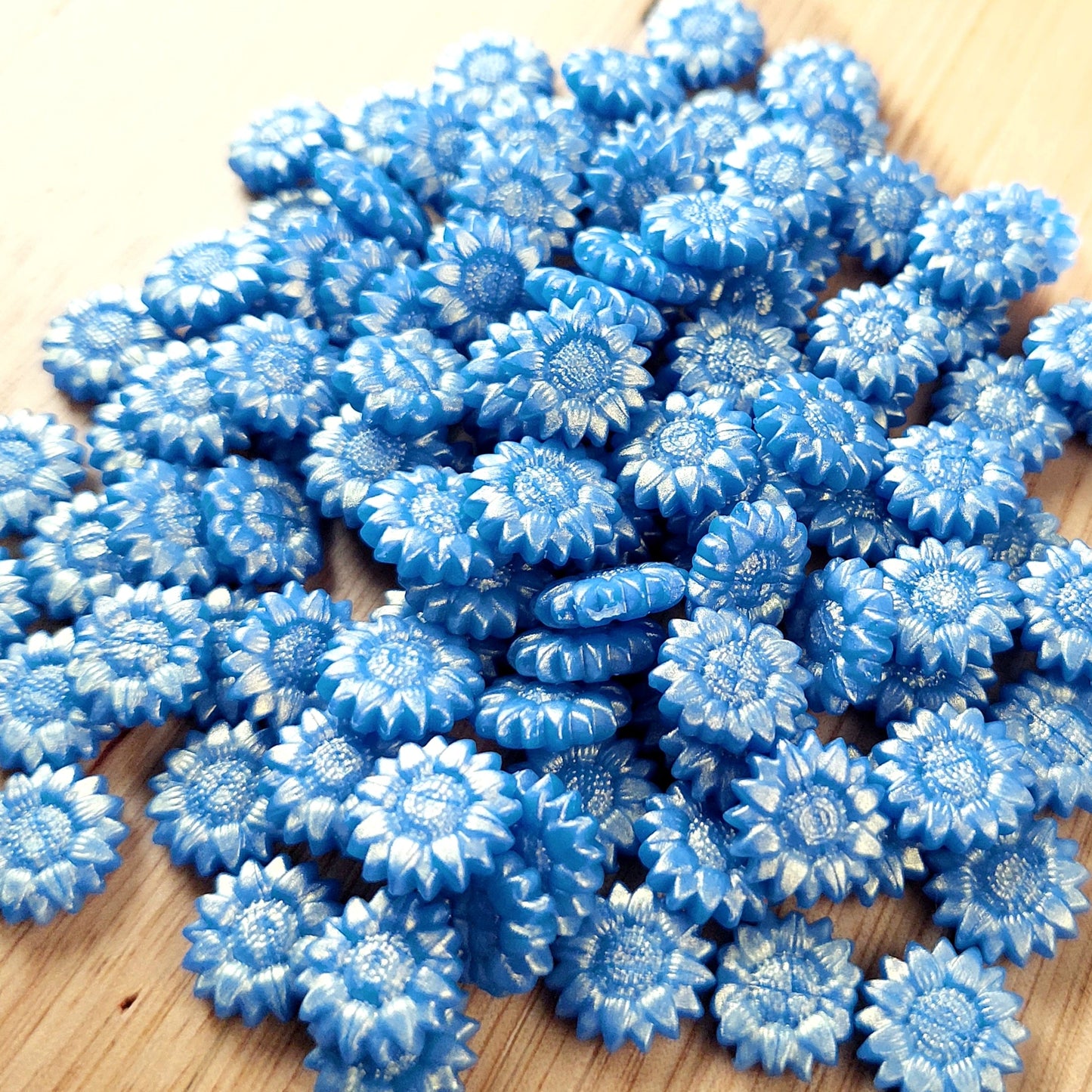 Iridescent Sunflower Sealing Wax - The Kawaii Nest