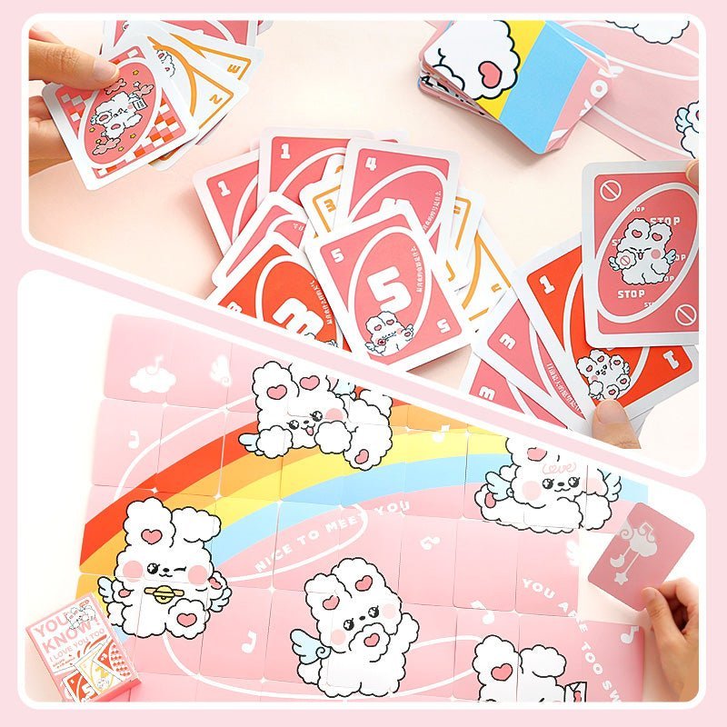 Journal / Notebook Gift Set ~ Fluffy Bunny ~ Large - The Kawaii Nest