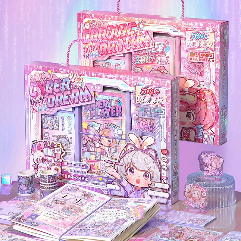 Kawaii Cyberpunk Journal Set - The Kawaii Nest