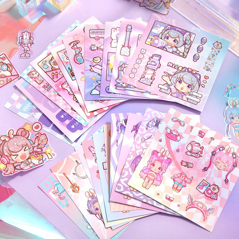Kawaii Cyberpunk Journal Set - The Kawaii Nest