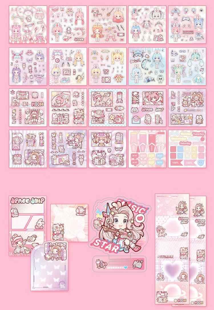 Kawaii Cyberpunk Journal Set - The Kawaii Nest