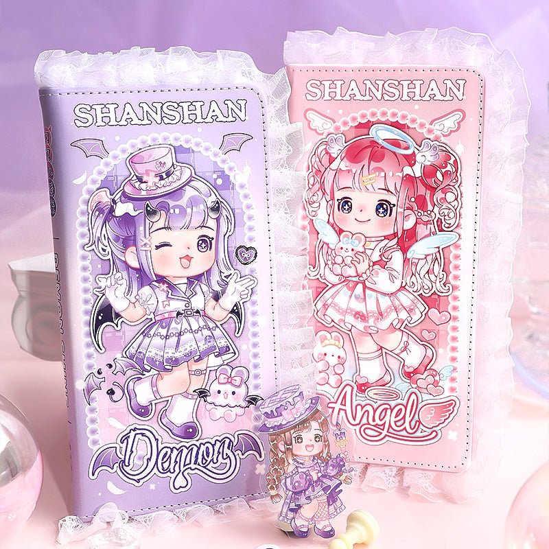 Kawaii Lace Journal Set – Angel & Demon Edition - The Kawaii Nest