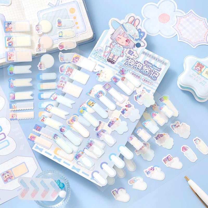 Kawaii Name Sticker Labels - The Kawaii Nest