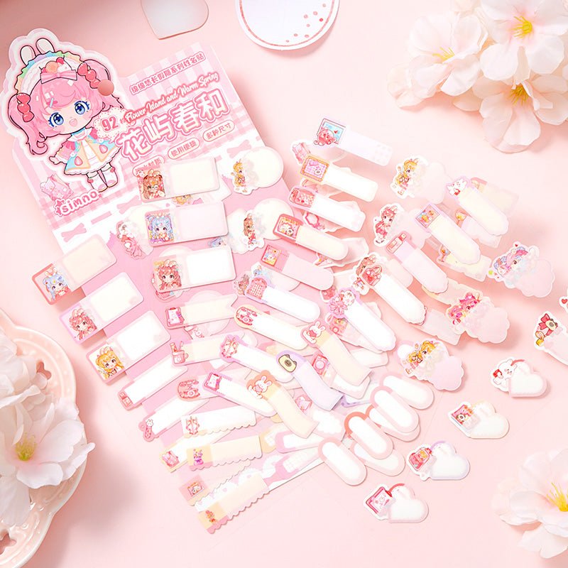 Kawaii Name Sticker Labels - The Kawaii Nest