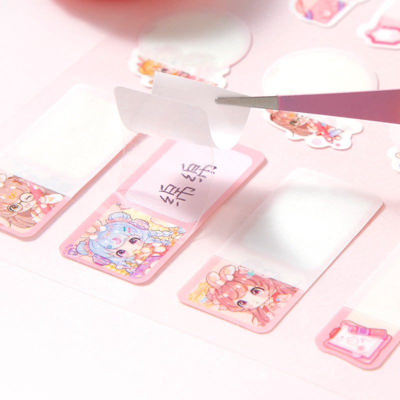 Kawaii Name Sticker Labels - The Kawaii Nest