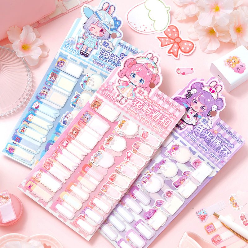 Kawaii Name Sticker Labels - The Kawaii Nest
