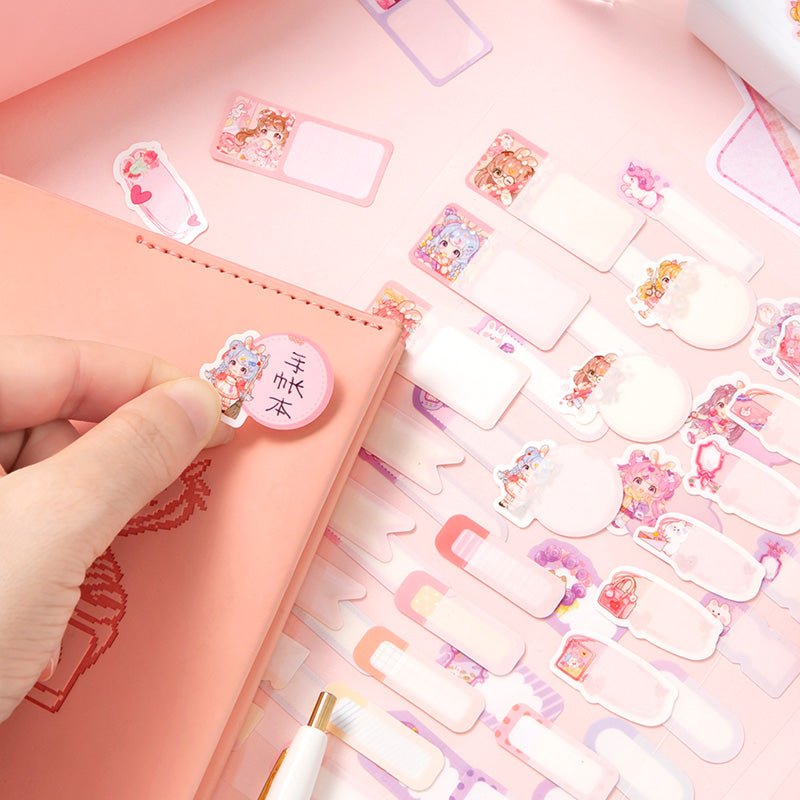 Kawaii Name Sticker Labels - The Kawaii Nest