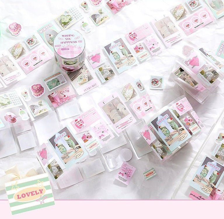 Korean - Style Deco Sticker Roll - The Kawaii Nest