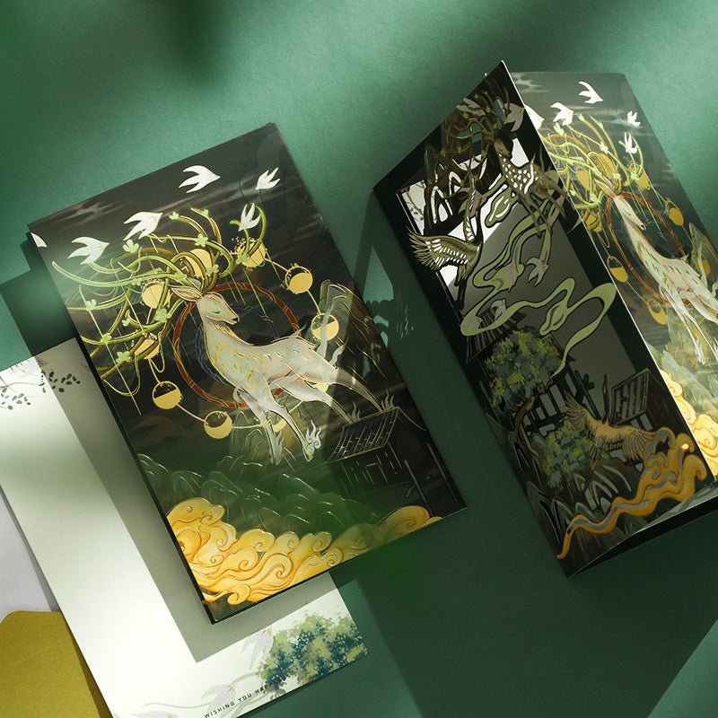 Majestic Greeting Cards - The Kawaii Nest