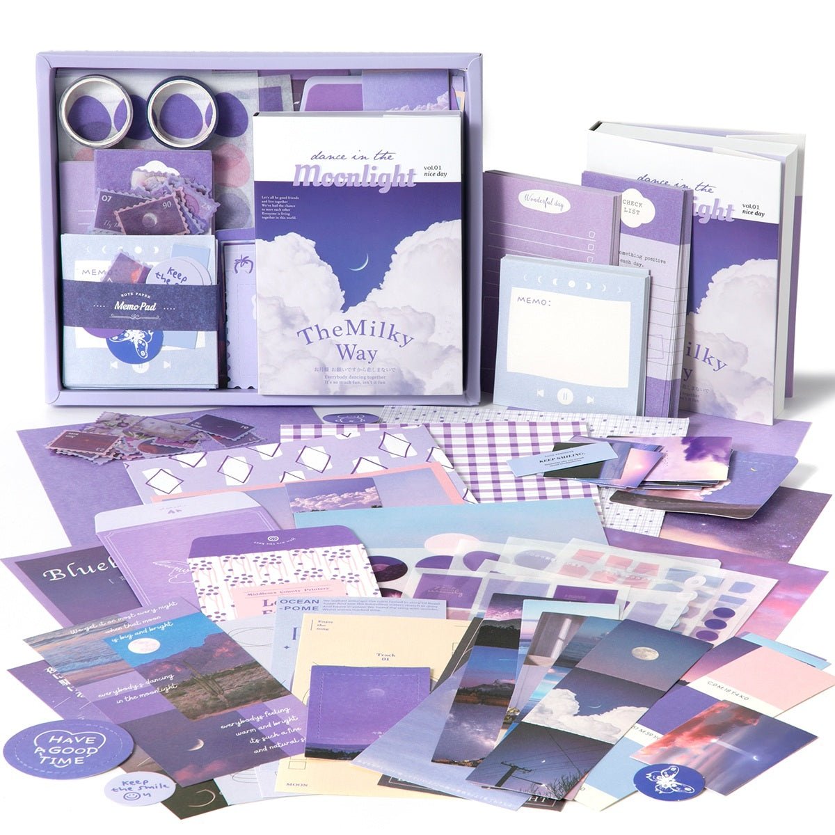 Milky Way - Moonlight Journal Set - The Kawaii Nestjournals