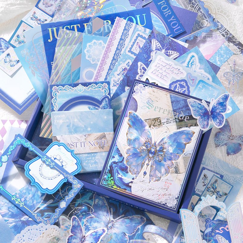Moonlight Serenade - Butterfly Journal Set - The Kawaii Nestjournals