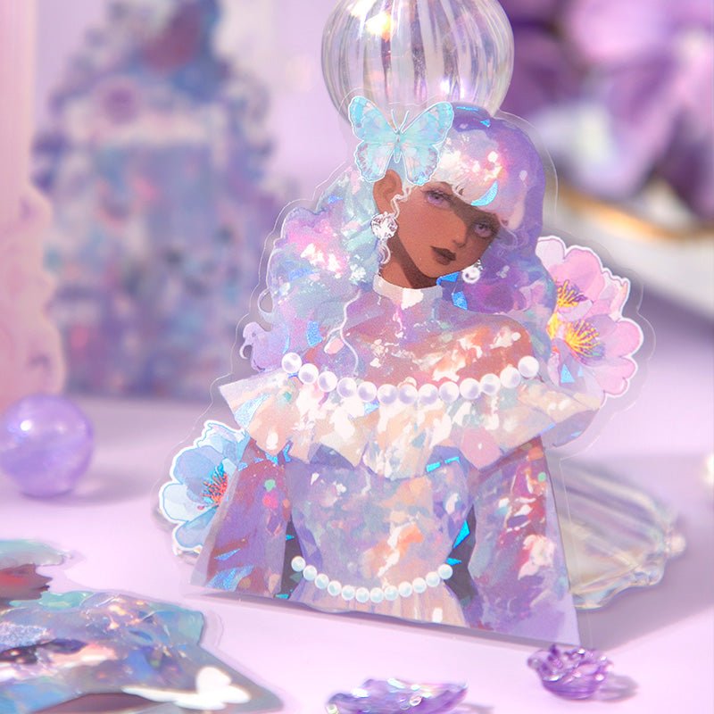 Sanctuary Prayer Light – Ethereal P.E.T. Sticker Packs - The Kawaii Nest