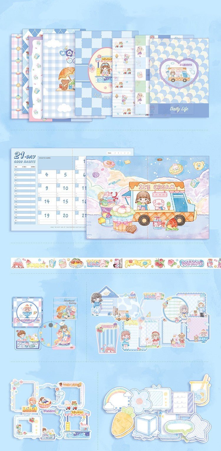 Scrapbook & Journaling, Craft Supply Sets - The Kawaii Nest