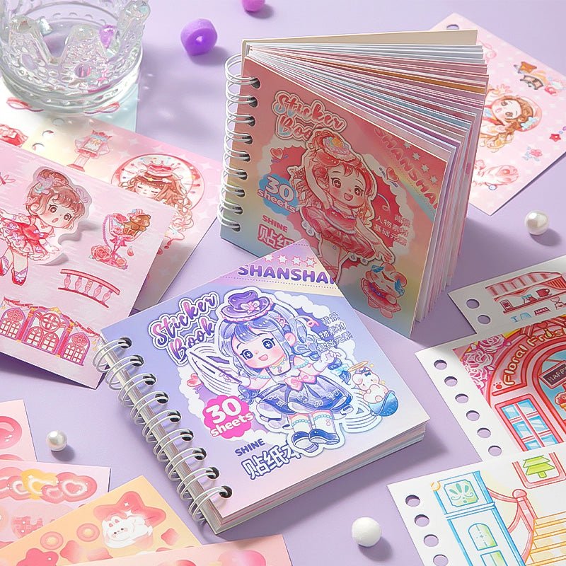 Shine's Kawaii Stationery Journal Gift Set – Ballet & Concert Themes - The Kawaii Nest
