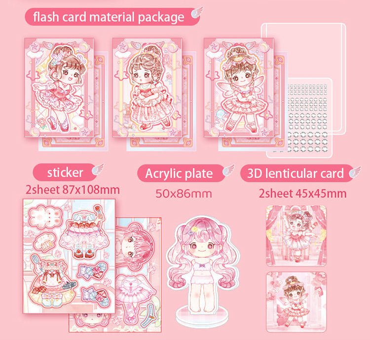 Shine's Kawaii Stationery Journal Gift Set – Ballet & Concert Themes - The Kawaii Nest