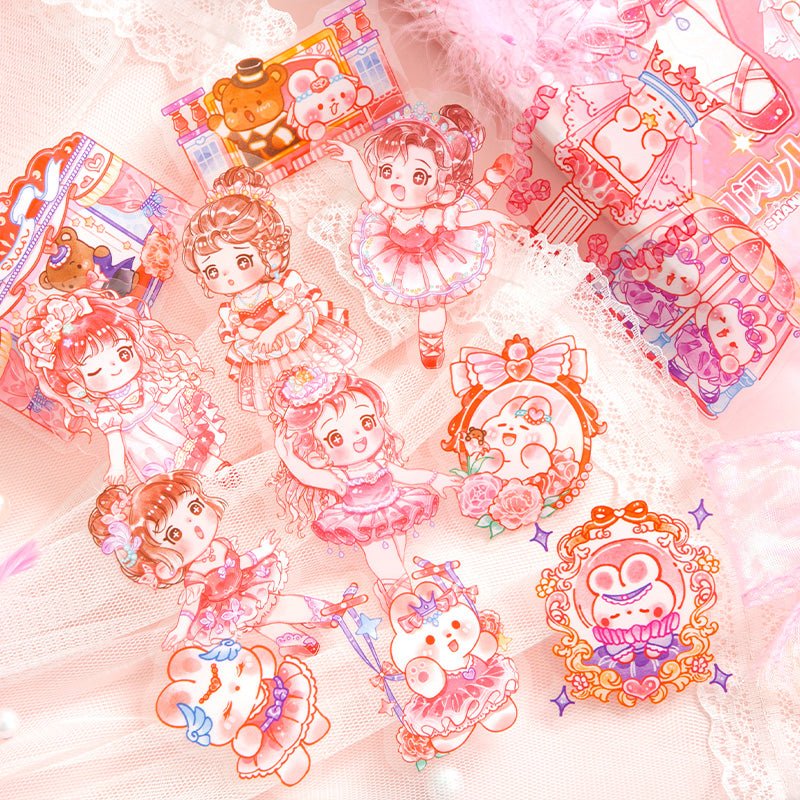 Shine's Kawaii Stationery Journal Gift Set – Ballet & Concert Themes - The Kawaii Nest