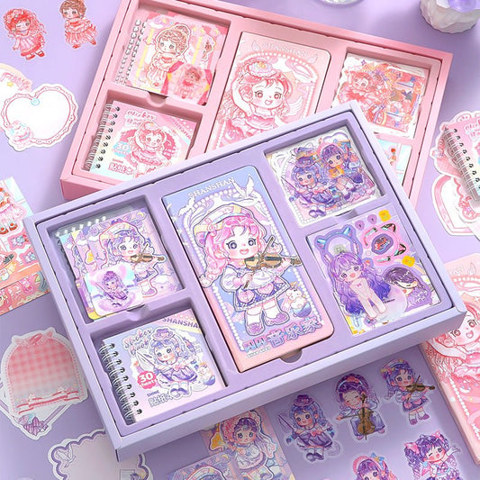 Shine's Kawaii Stationery Journal Gift Set – Ballet & Concert Themes - The Kawaii Nest