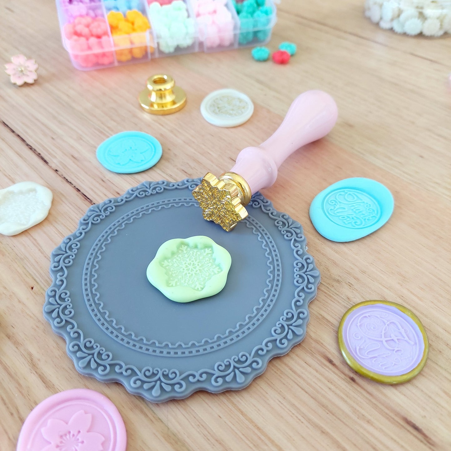 Silicone Wax Seal and Furnace Mat - The Kawaii Nest