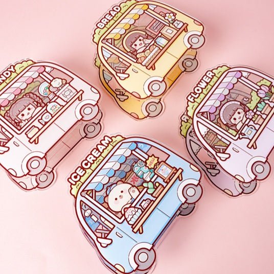 Small Mochi Acrylic Pen Holder - The Kawaii Nest