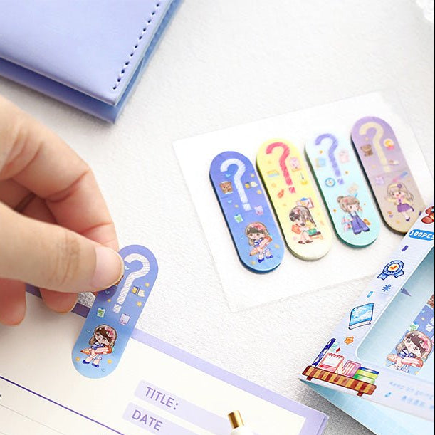 Sticky Page Marker Pack - The Kawaii Nest