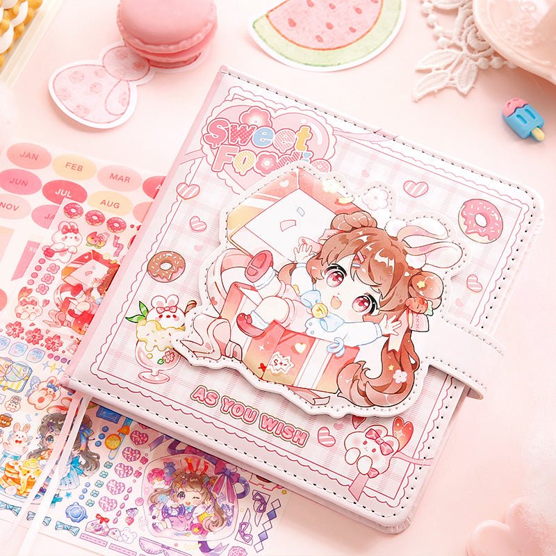Sweetheart Notebook ~ Foodie Series - The Kawaii Nest