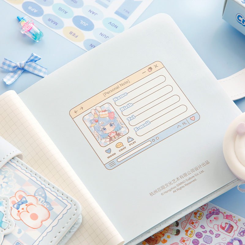 Sweetheart Notebook ~ Foodie Series - The Kawaii Nest