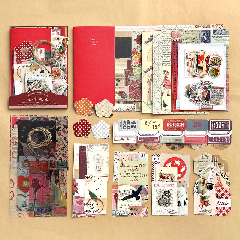 Vintage Journaling / Scrapbooking Set - The Kawaii Nest
