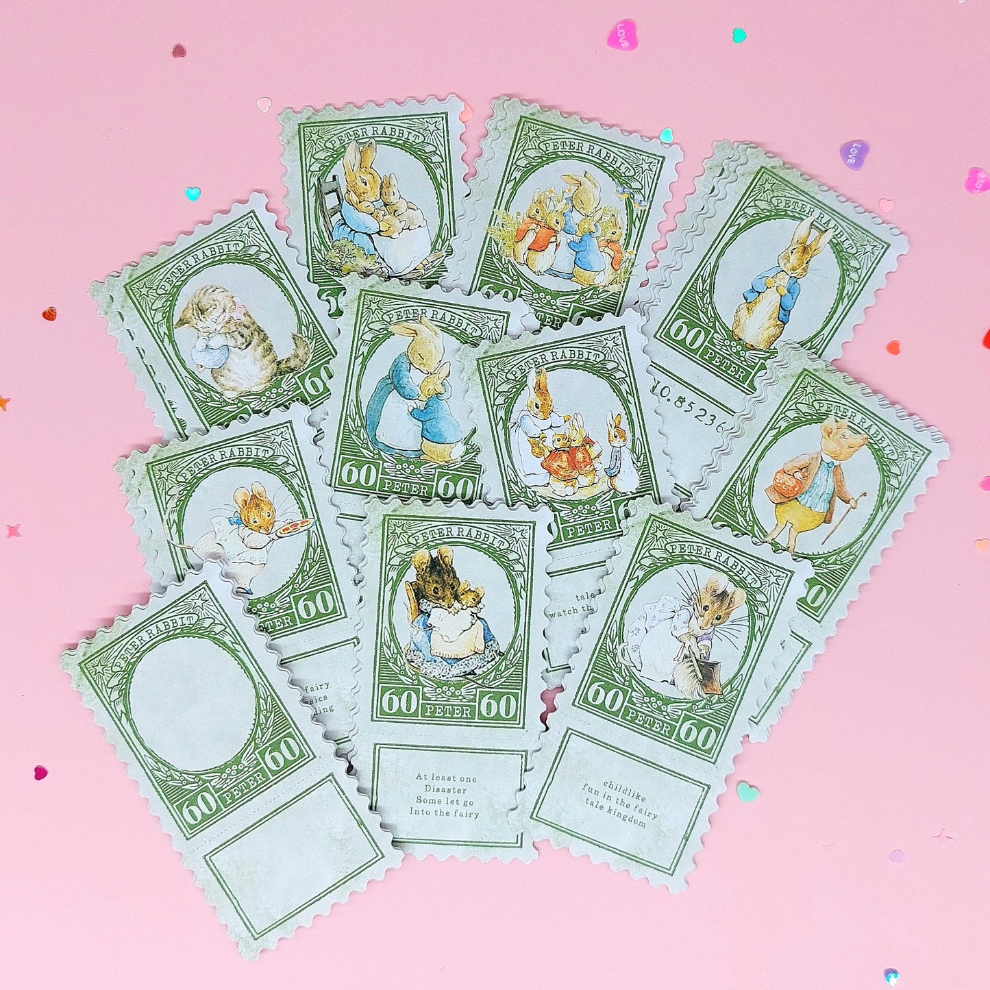 Vintage Ticket Cards – Peter Rabbit & Flower Fairies - The Kawaii Nest