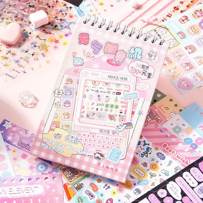 32 Page Deco Sticker Books - The Kawaii Nest