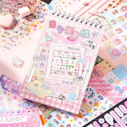 32 Page Deco Sticker Books - The Kawaii Nest