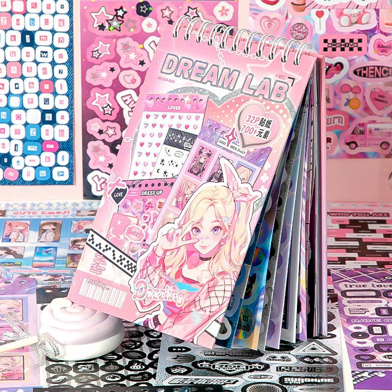 32 Page Deco Sticker Books - The Kawaii Nest