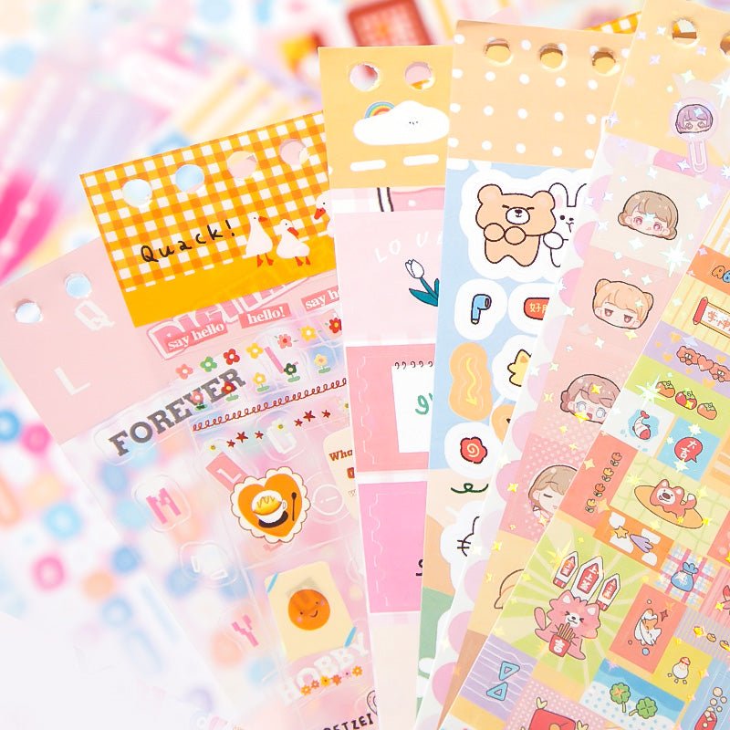 32 Page Deco Sticker Books - The Kawaii Nest