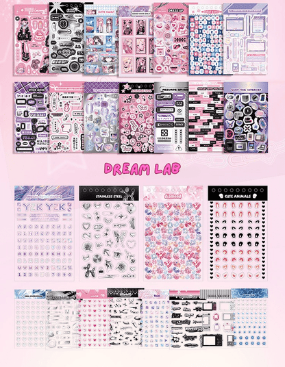 32 Page Deco Sticker Books - The Kawaii Nest