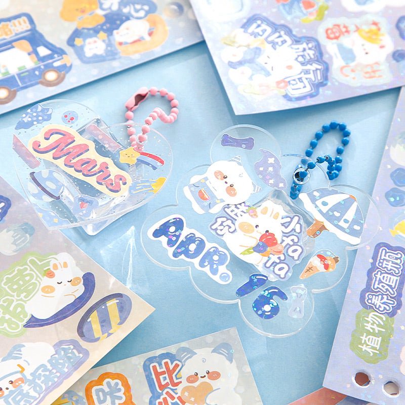 50 Page Kawaii Animal Sticker Books - The Kawaii Nest
