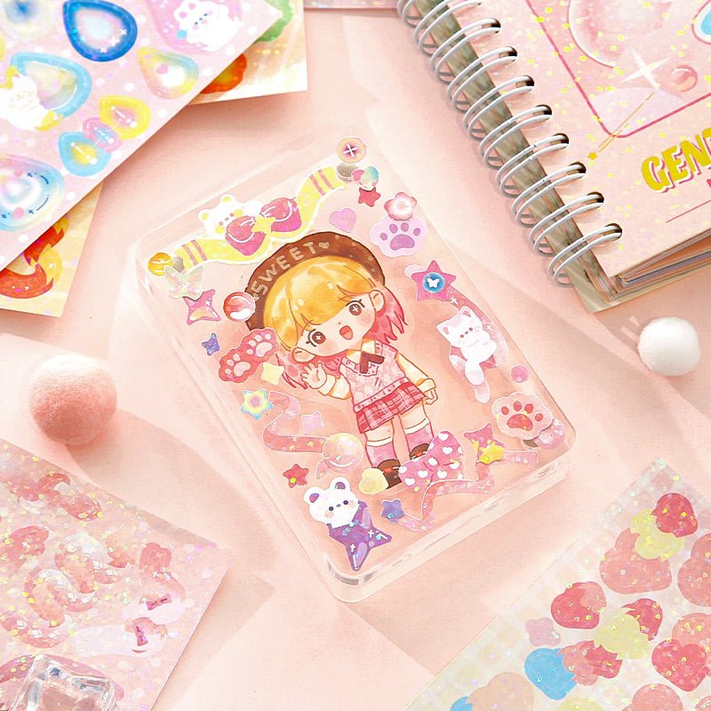 50 Page Kawaii Animal Sticker Books - The Kawaii Nest