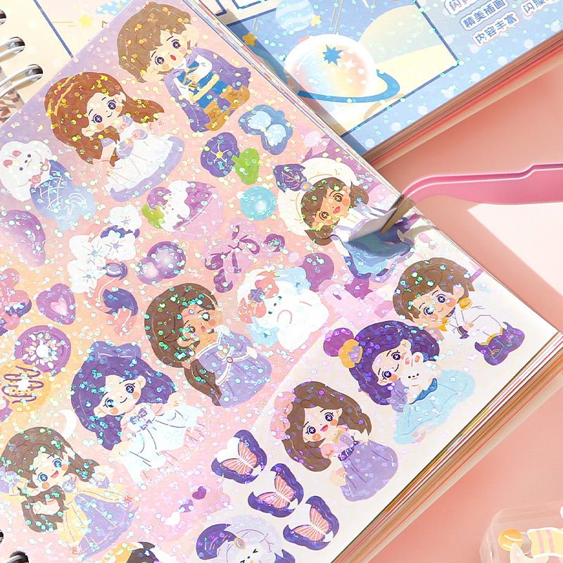 50 Page Kawaii Animal Sticker Books - The Kawaii Nest
