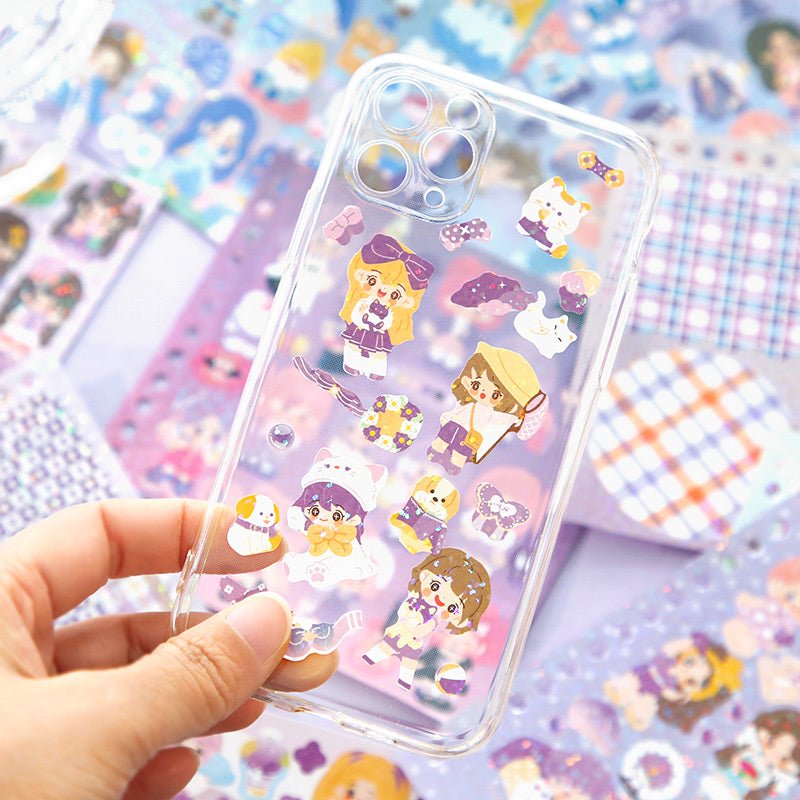 50 Page Kawaii Animal Sticker Books - The Kawaii Nest