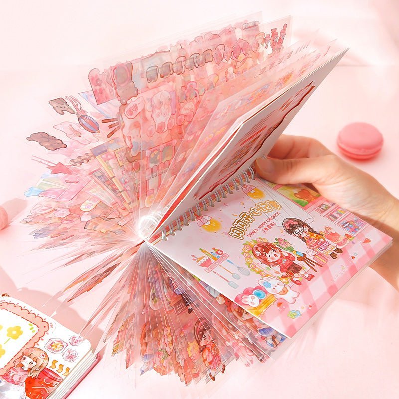 50 Page Sticker Books - The Kawaii Nest