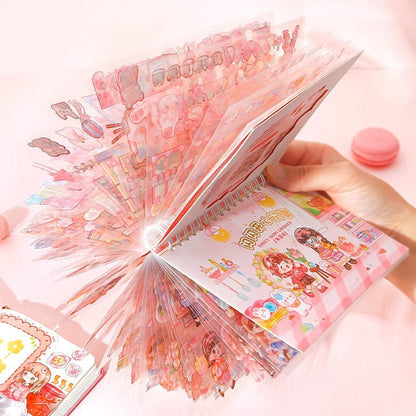 50 Page Sticker Books - The Kawaii Nest