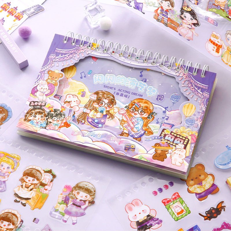 50 Page Sticker Books - The Kawaii Nest